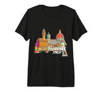 Florence Italy Travel Souvenir City Gift Premium T-Shirt