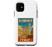 Florence Italy Vintage Travel Souvenir Poster Art Graphic Case for iPhone 11