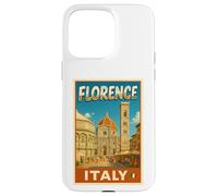 Florence Italy Vintage Travel Souvenir Poster Art Graphic Case for iPhone 15 Pro Max