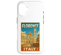 Florence Italy Vintage Travel Souvenir Poster Art Graphic Case for iPhone 16
