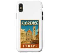 Florence Italy Vintage Travel Souvenir Poster Art Graphic Case for iPhone X/XS