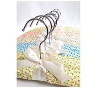 Florence Lilly Pack of 10 Quality Padded Clothes Hangers ~ Several Patterns to choose from .. (Felicity Mix)
