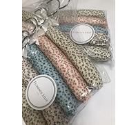 Florence Lilly Pack of 5 Quality Padded Clothes Hangers ~ Several Patterns to choose from ... (Felicity Mix)