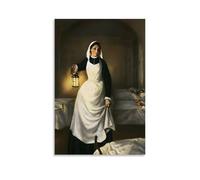 Florence Nightingale (4) Posters for Room Aesthetic Canvas Wall Art Bedroom Decor08x12inch(20x30cm)