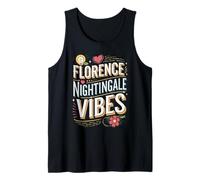 Florence Nightingale Vibes Quote Tank Top