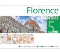 Florence PopOut Map: pocket size, pop up city map of Florence
