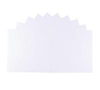 Florence Printable Sticker Paper - 12 x 12 inch - 10 Sheets - White - Smooth Self Adhesive Paper Cardstock for Printer, Labels, Stickers and DIY Projects - 216 GSM