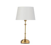 Florence Rechargeable Antique Brass Cordless Table Lamp with Shade | Touch dimmer control with included LED bulb and elegant antique brass finish for ambient lighting.