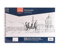 Florence Sketch Book - 60 Sheets - A3 Sketchbook - 60 Sheets - Paper Drawing Pad for Art, Sketching and Pencils - 130 GSM
