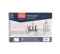 Florence Sketch Book - 60 Sheets - A4 Sketchbook - 60 Sheets - Paper Drawing Pad for Art, Sketching and Pencils - 130 GSM