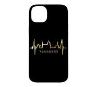 Florence Skyline Italian Heartbeat Italy Fan I Love Firenze Case for iPhone 14 Plus