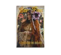 Florence & The Machine Dance Fever Print Album Cover Signed Limited Poster,Music Cover Posters,Pop Hip Hop Rap Singer Star Music Poster Aesthetic Canvas Wall Art for Girl And Boy Teens Dorm Decor 16x2
