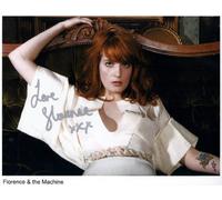 Florence & The Machine SIGNED Photo 1st Generation PRINT Ltd 150 + Certificate (2)