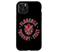 Florence Tuscany Italy with Florintine Lily Distressed Print Case for iPhone 11 Pro