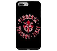 Florence Tuscany Italy with Florintine Lily Distressed Print Case for iPhone 7 Plus/8 Plus