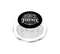 Florence Tuscay Italy Cityscape Woodcut PopSockets PopGrip for MagSafe