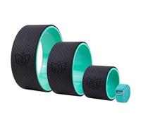 Florensi Back Roller - Back Stretcher, Back Cracker, Popper, Yoga Wheel, Deep Tissue Massager - For Back Pain Relief, Back Cracking, Yoga Stretching, Trigger Point Therapy Foam Padded Rollers - 3 Pack