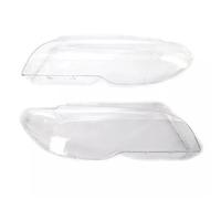 FLORENTER Lamp Hoods Car Front Headlight Light Lens Covers For BMW 3 Series For E46 325Ci 330Ci Coupe Convertible 2003-2006 Headlight Lamp Cover Headlight(Pair)
