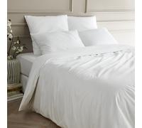 Florentina Cotton Percale Duvet Cover White