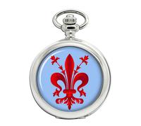 Florentine Fleur-de-lis Full Hunter Pocket Watch