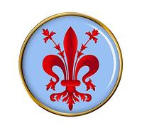 Florentine Fleur-de-lis Pin Badge