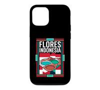 Flores Indonesia Kelimutu Crater Lakes Flag Vintage Art Case for iPhone 12/12 Pro