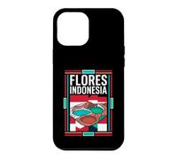 Flores Indonesia Kelimutu Crater Lakes Flag Vintage Art Case for iPhone 12 Pro Max