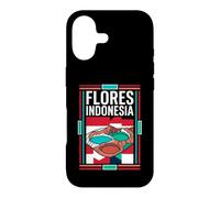 Flores Indonesia Kelimutu Crater Lakes Flag Vintage Art Case for iPhone 17