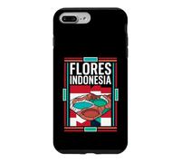 Flores Indonesia Kelimutu Crater Lakes Flag Vintage Art Case for iPhone 7 Plus/8 Plus