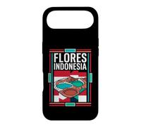 Flores Indonesia Kelimutu Crater Lakes Flag Vintage Art Case for iPhone Air