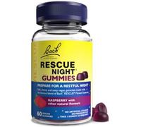 Floresbachorigi Bach Rescue Night Gummies 60 Lozenges Red Fruit