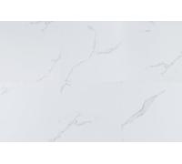 FLOREXP Laminate Flooring - 20 Packs Vinyl Flooring Tiles, 12”×12” 1.5mm Thick Self Adhesive Floor Tiles with Stone Texture, Luxury DIY Flooring for Bedroom,Hallway(1.86m²,White Marble)