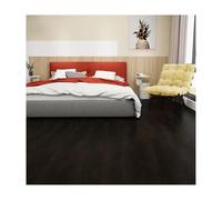 FLOREXP Vinyl Flooring - Lino Flooring with Dark Poplar Wood Effect,Peel & Stick Floor Tiles Self Adhesive Flooring,15X90cm 2.0mm 18pcs Waterproof for Kitchen Living Room (2.51m²,Dark Poplar)