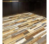 FLOREXP Vinyl Flooring - Linoleum Flooring with Wood Effect, Peel and Stick, Floor Tiles, Self-Adhesive,2.0mm 7 Pieces,Waterproof,for Kitchen, Living Room (1 m² Multi Colour)