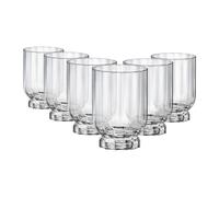 Bormioli Rocco Set of 6 Glasses Rocks Bar Florian cl 30