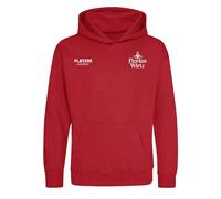 Florian Wirtz Logo Kids Hoodie - Red / 2-3 years