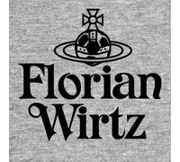 Florian Wirtz Logo Men's Hoodie - Gray / M