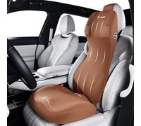 FLORICH Memory Foam Car Seat Cushion and Lumbar Support, Ergonomic Headrest Cushion for Car Seat, Back Support, Neck Pillow for Driving Truck