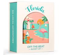 Florida Adventure Bucket List Cards, 50 Scratch-Off Cards by State
