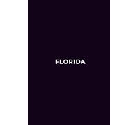 FLORIDA AFTER MIDNIGHT - Premium Lined Journal | 6" x 9" | Soft Cover | 120+ Pages: A Sleek and Sophisticated Notebook - Perfect for Late-Night Ideas, Work, or Daily Notes