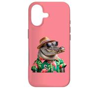 Florida Alligator Hawaiian Shirt Funny Vacation Gator Art Case for iPhone 17