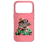 Florida Alligator Hawaiian Shirt Funny Vacation Gator Art Case for iPhone 17 Pro
