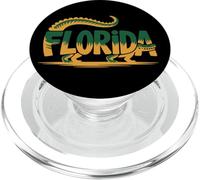 Florida Alligator Wildlife Typography PopSockets PopGrip for MagSafe