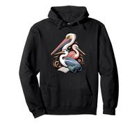 Florida Birds Pelican Bird Watch Sea Bird Pullover Hoodie