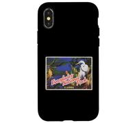 Florida Birdwatching Great Egret Everglades National Park Case for iPhone X/XS