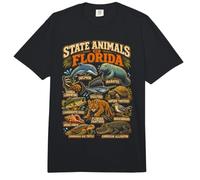 Florida Cute Animals Vacation Comfort Colors Adult Heavyweight T-Shirt