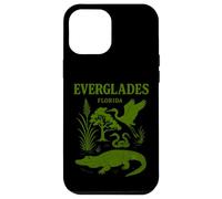 Florida Everglades National Park Vintage Illustration Case for iPhone 12 Pro Max