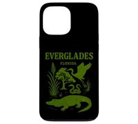 Florida Everglades National Park Vintage Illustration Case for iPhone 13 Pro Max