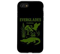 Florida Everglades National Park Vintage Illustration Case for iPhone SE (2020) / 7/8