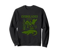 Florida Everglades National Park Vintage Illustration Sweatshirt